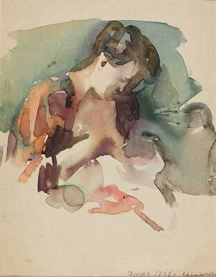 Сапожников Алексей Алексеевич. Этюд с женской фигурой